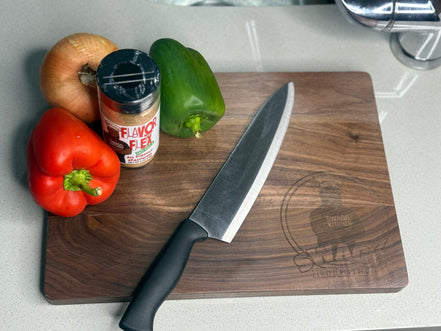 Handcrafted Walnut Cutting Board