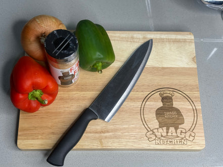Handcrafted Para Wood Cutting Board