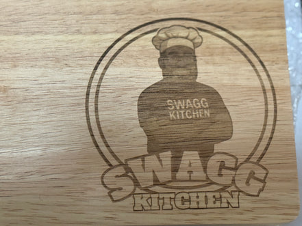 Handcrafted Para Wood Cutting Board