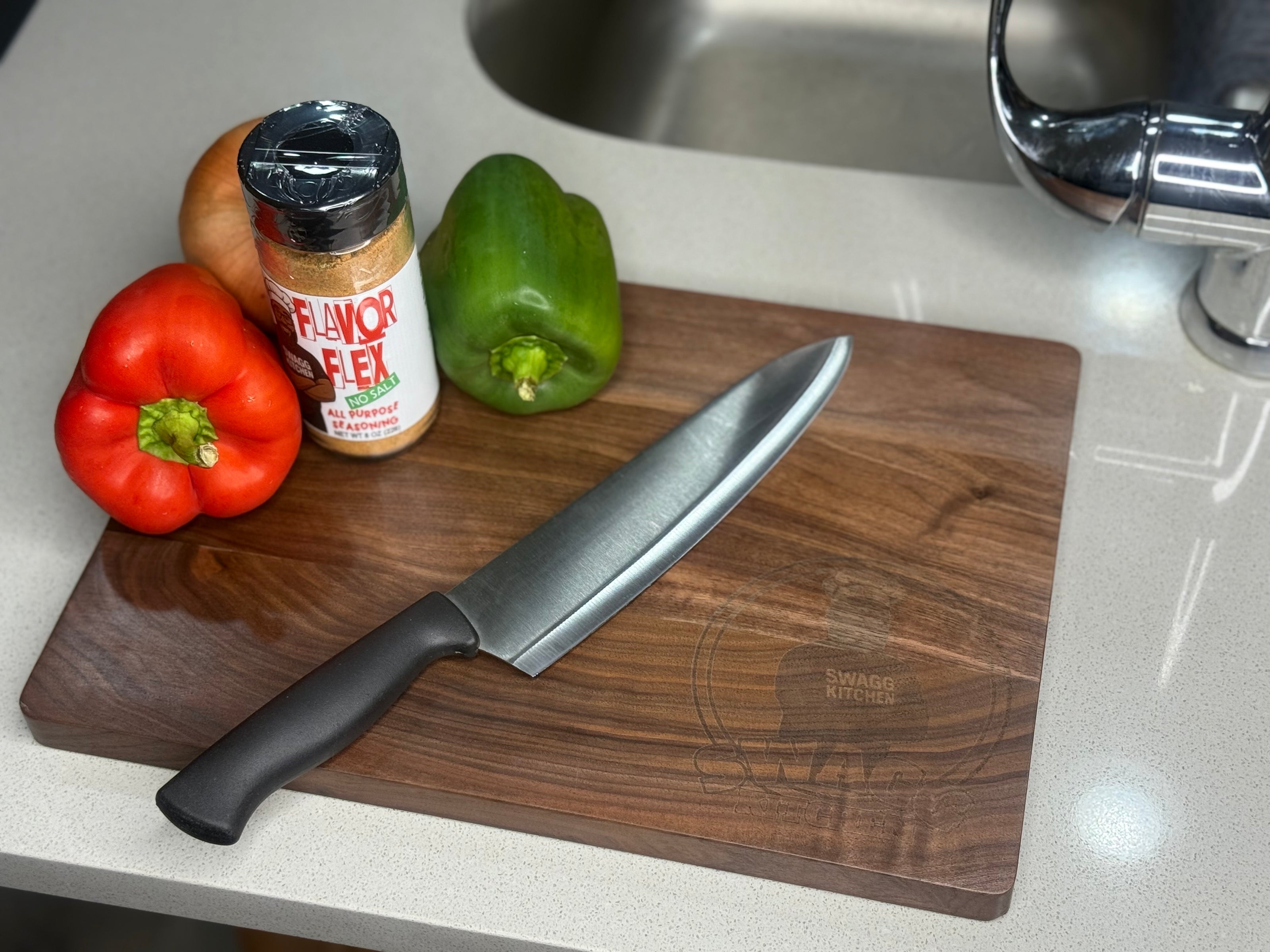 Handcrafted Walnut Cutting Board