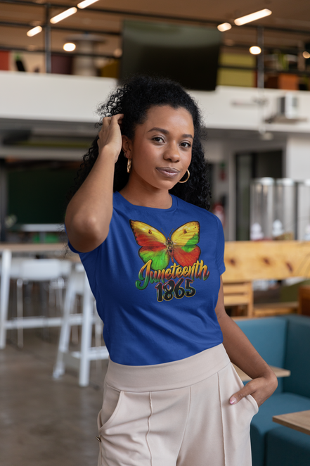 Butterfly Juneteenth 1865 T-Shirt