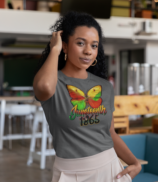 Butterfly Juneteenth 1865 T-Shirt