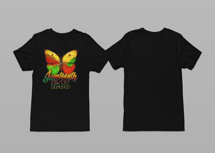 Juneteenth 1865 Butterfly