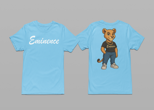 Cartoon Eminence Lioness T-Shirt | Bold Streetwear Tee | Eminence Clothing