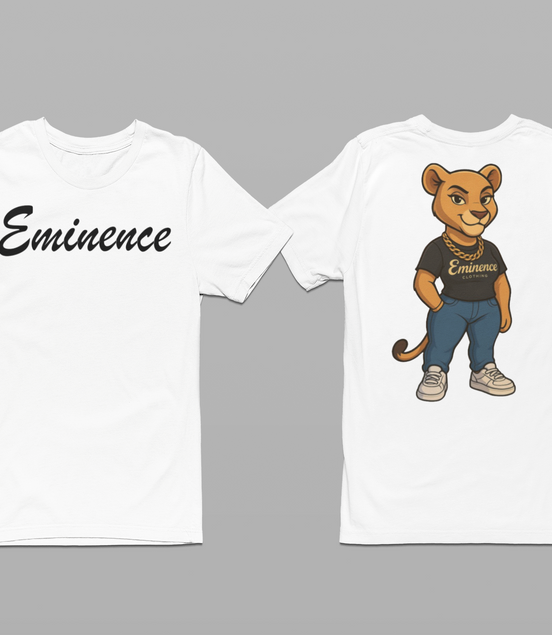 Cartoon Eminence Lioness T-Shirt | Bold Streetwear Tee | Eminence Clothing