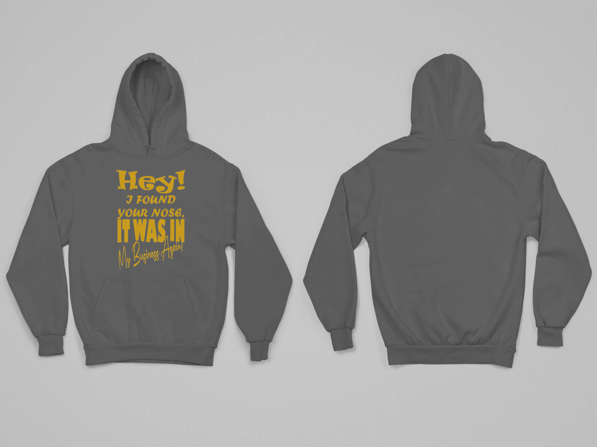 Hey I Found Your Nose Hoodie