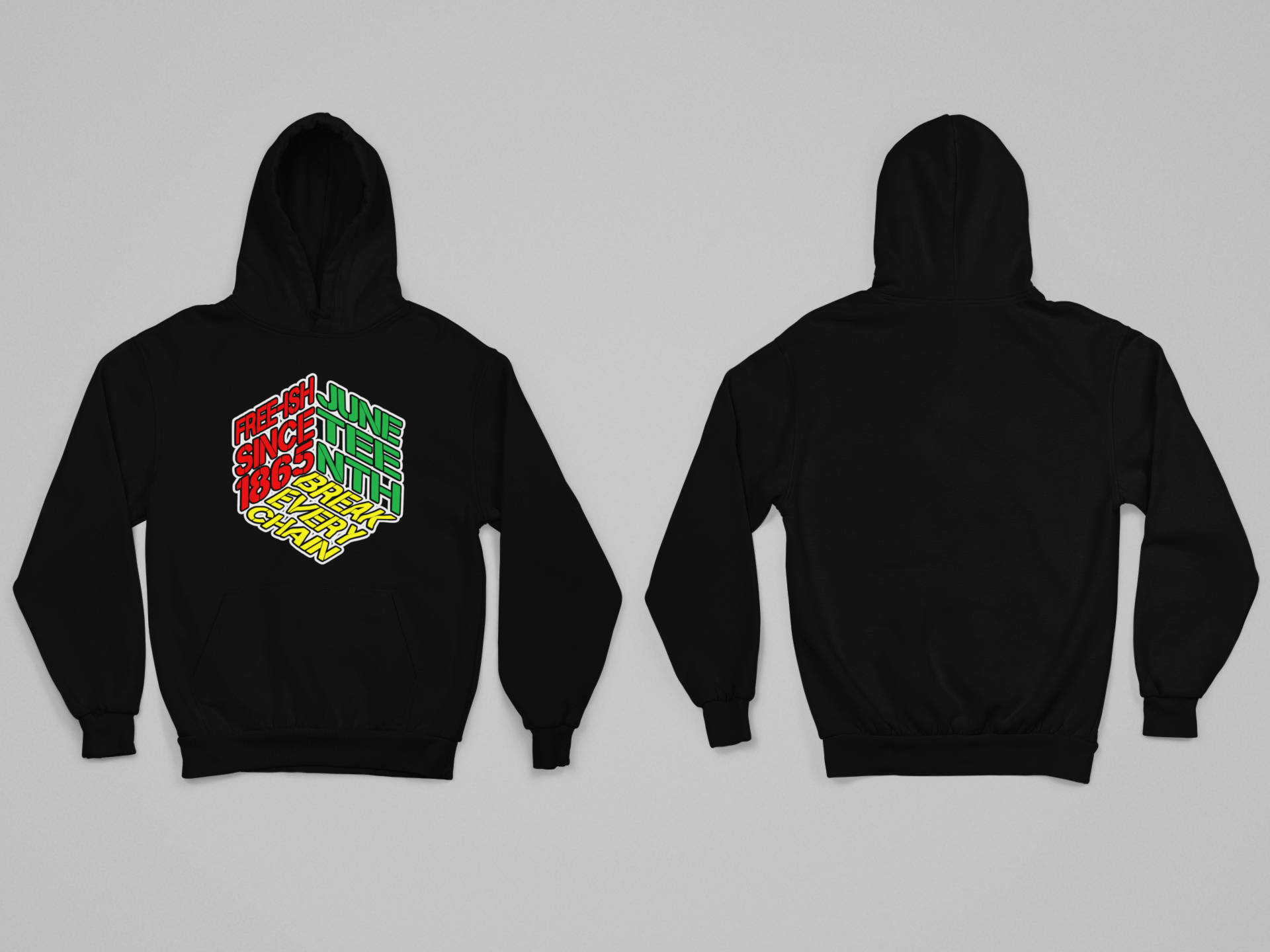 JuneTeenth Cube Hoodie