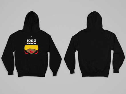 1865 Juneteenth Hat Hoodie