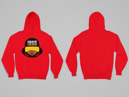 1865 Juneteenth Hat Hoodie