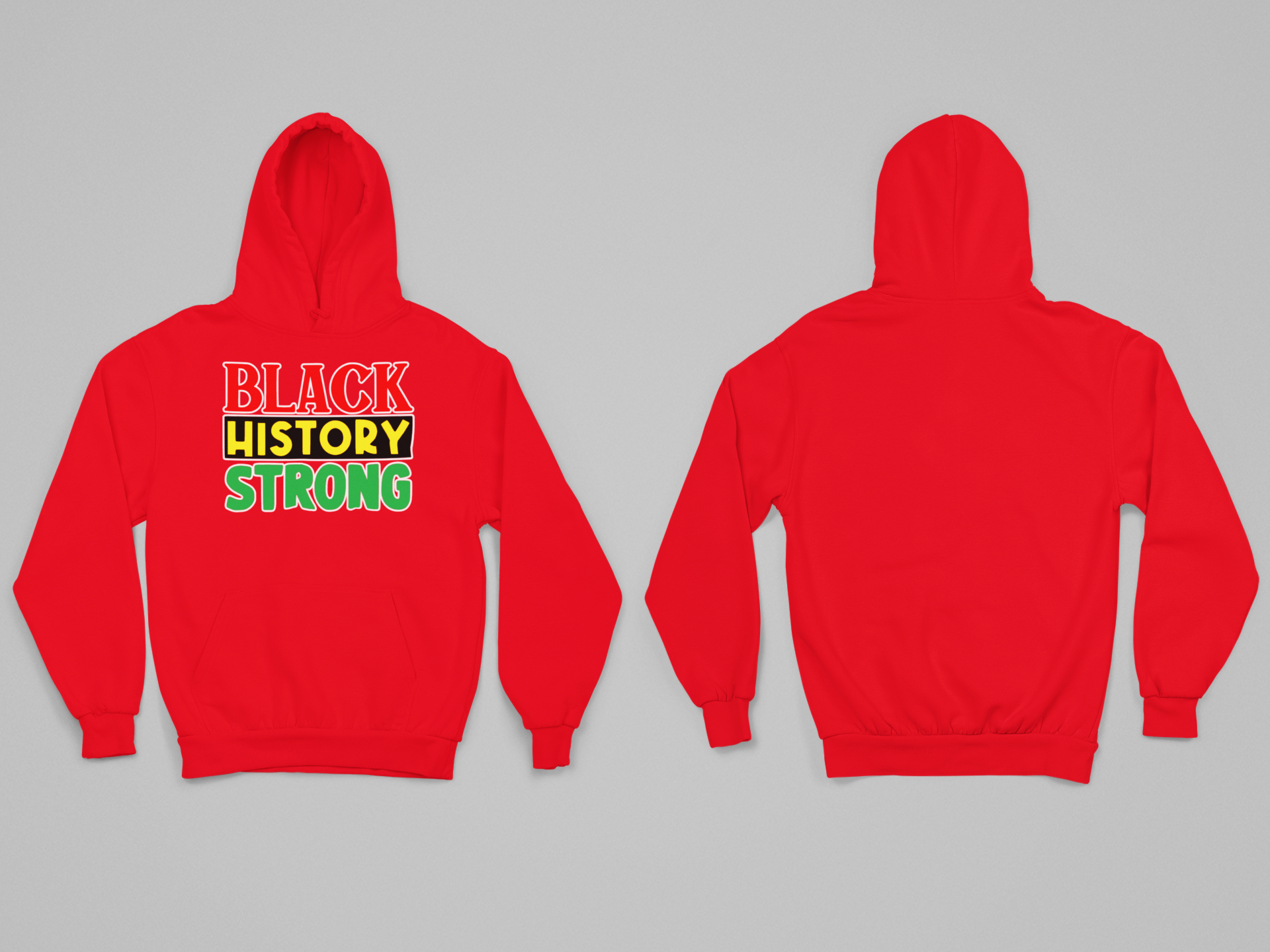 Black History Strong Hoodie