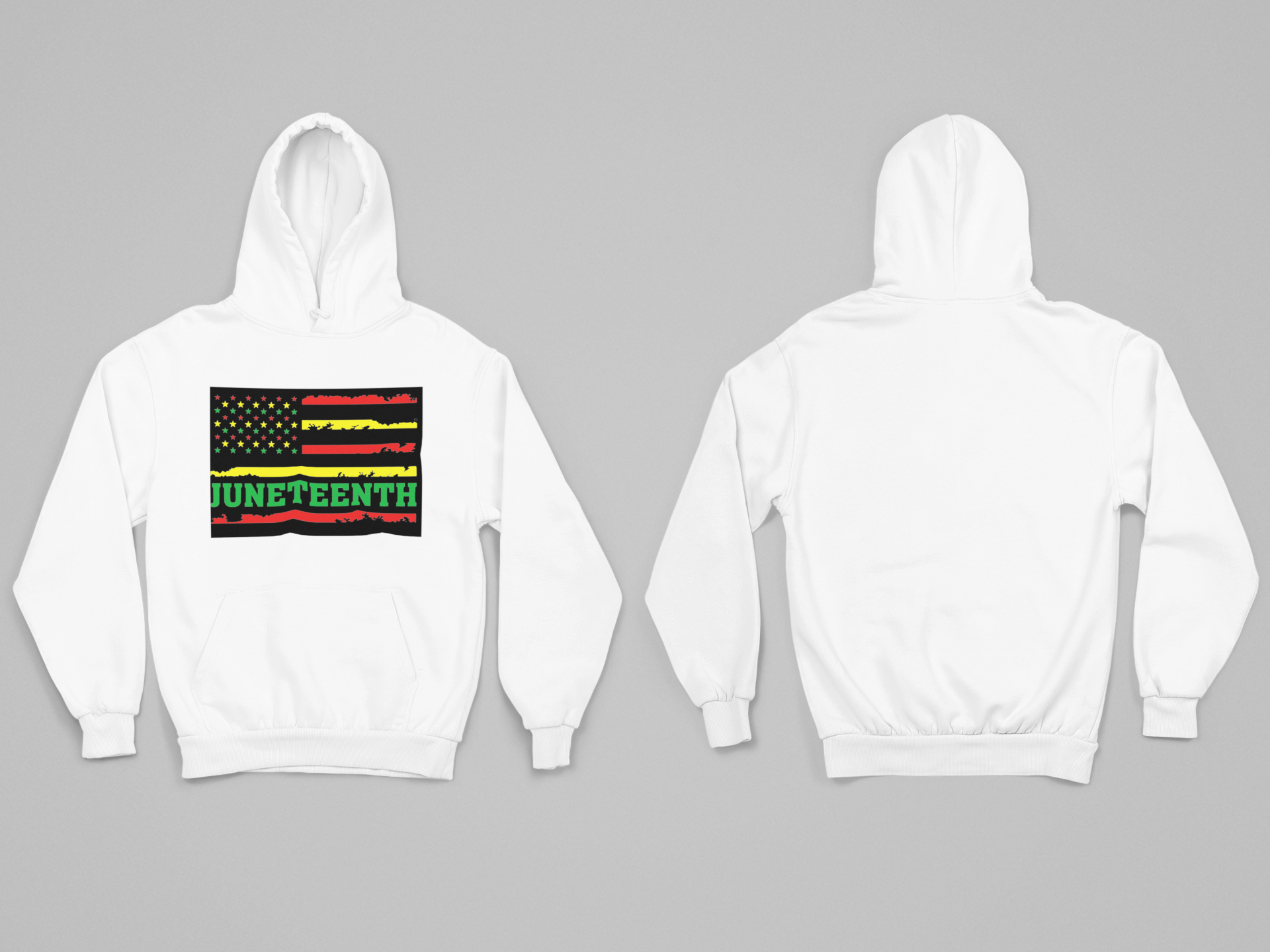 Juneteenth Flag Hoodie