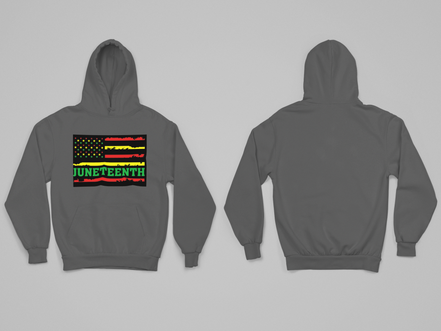 Juneteenth Flag Hoodie