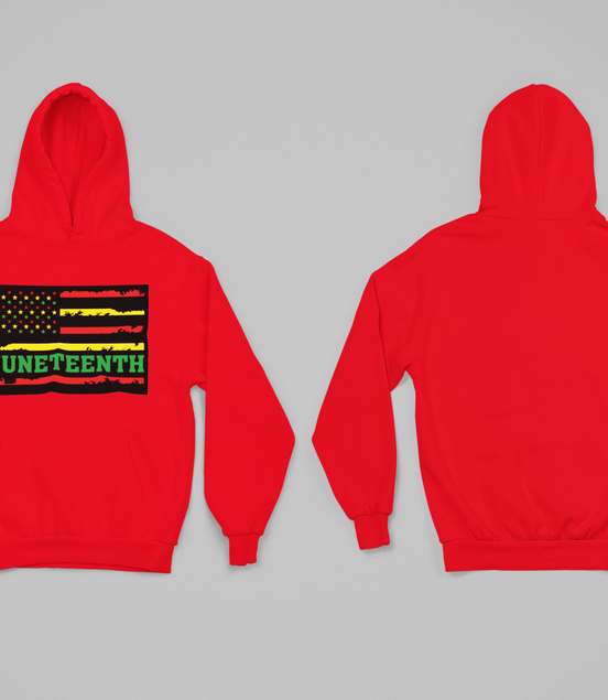 Juneteenth Flag Hoodie