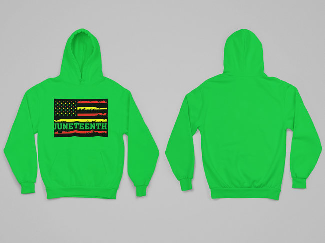 Juneteenth Flag Hoodie