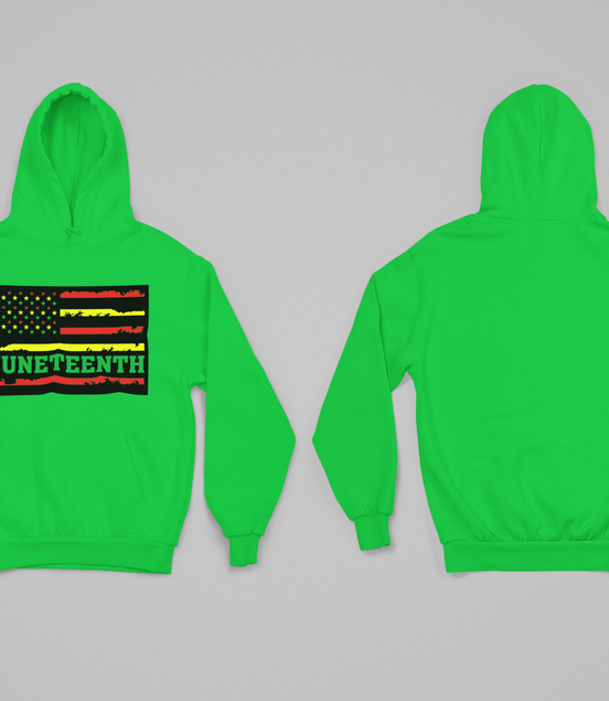 Juneteenth Flag Hoodie