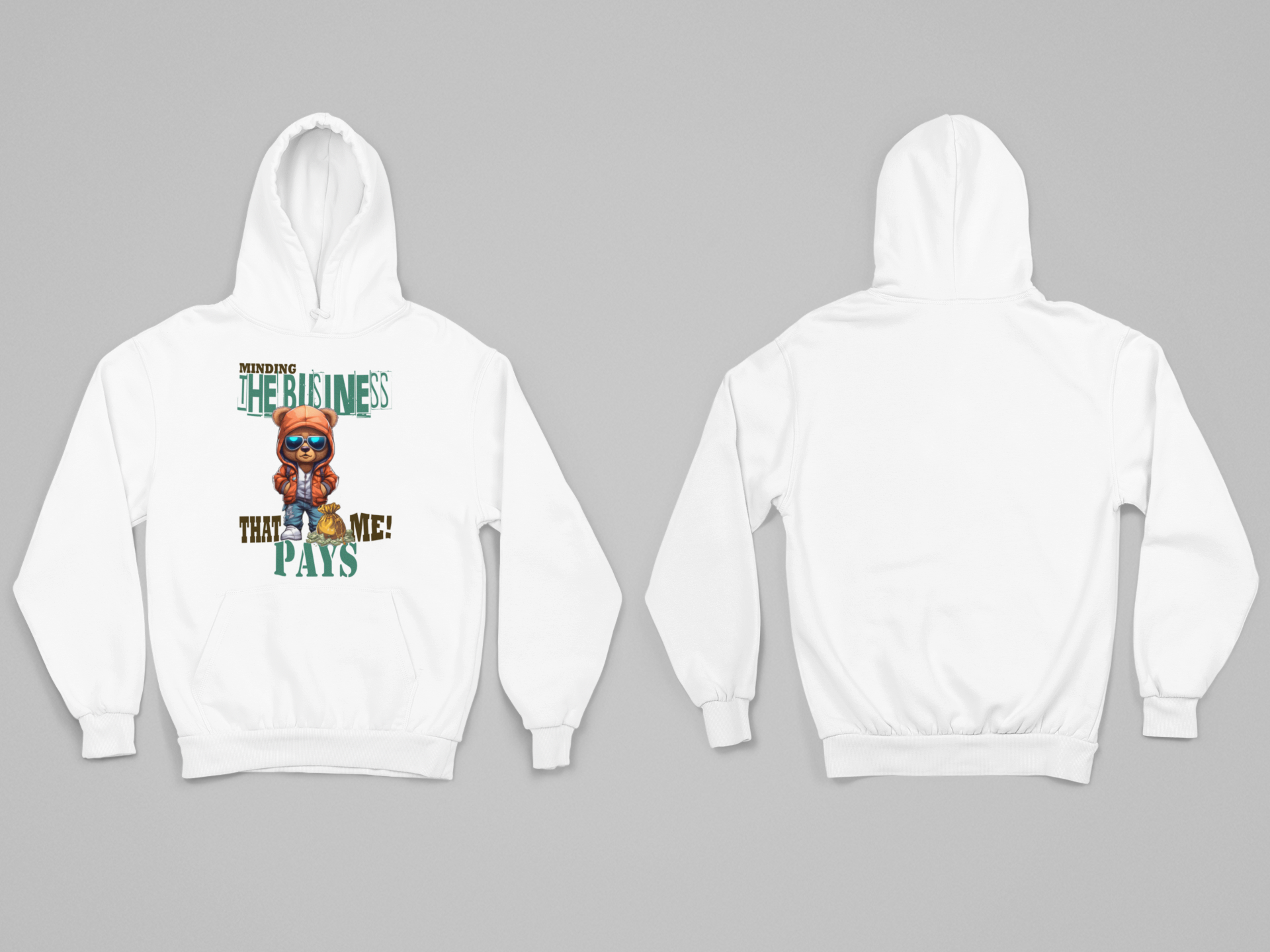 Minding the Business That Pays Me Hoodie