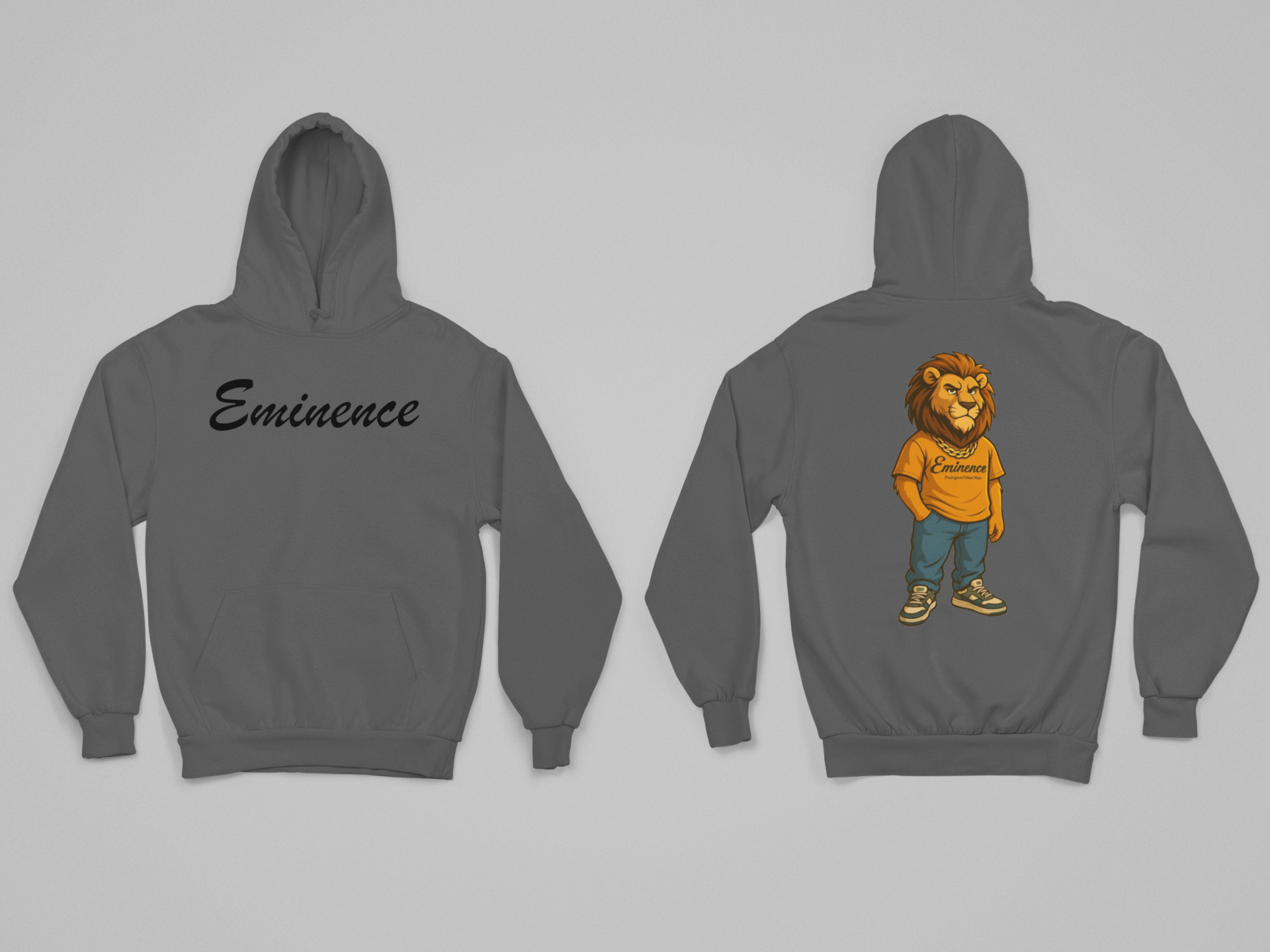 Cartoon Eminence Lion Hoodie