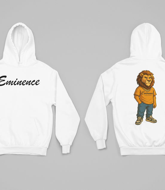 Cartoon Eminence Lion Hoodie | Bold Streetwear Hoodie | Eminence Clothing