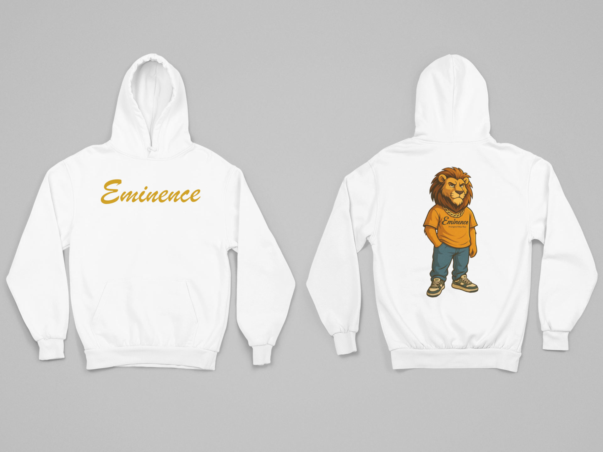 Cartoon Eminence Lion Hoodie