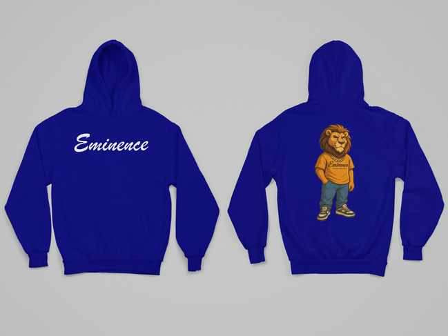 Cartoon Eminence Lion Hoodie | Bold Streetwear Hoodie | Eminence Clothing