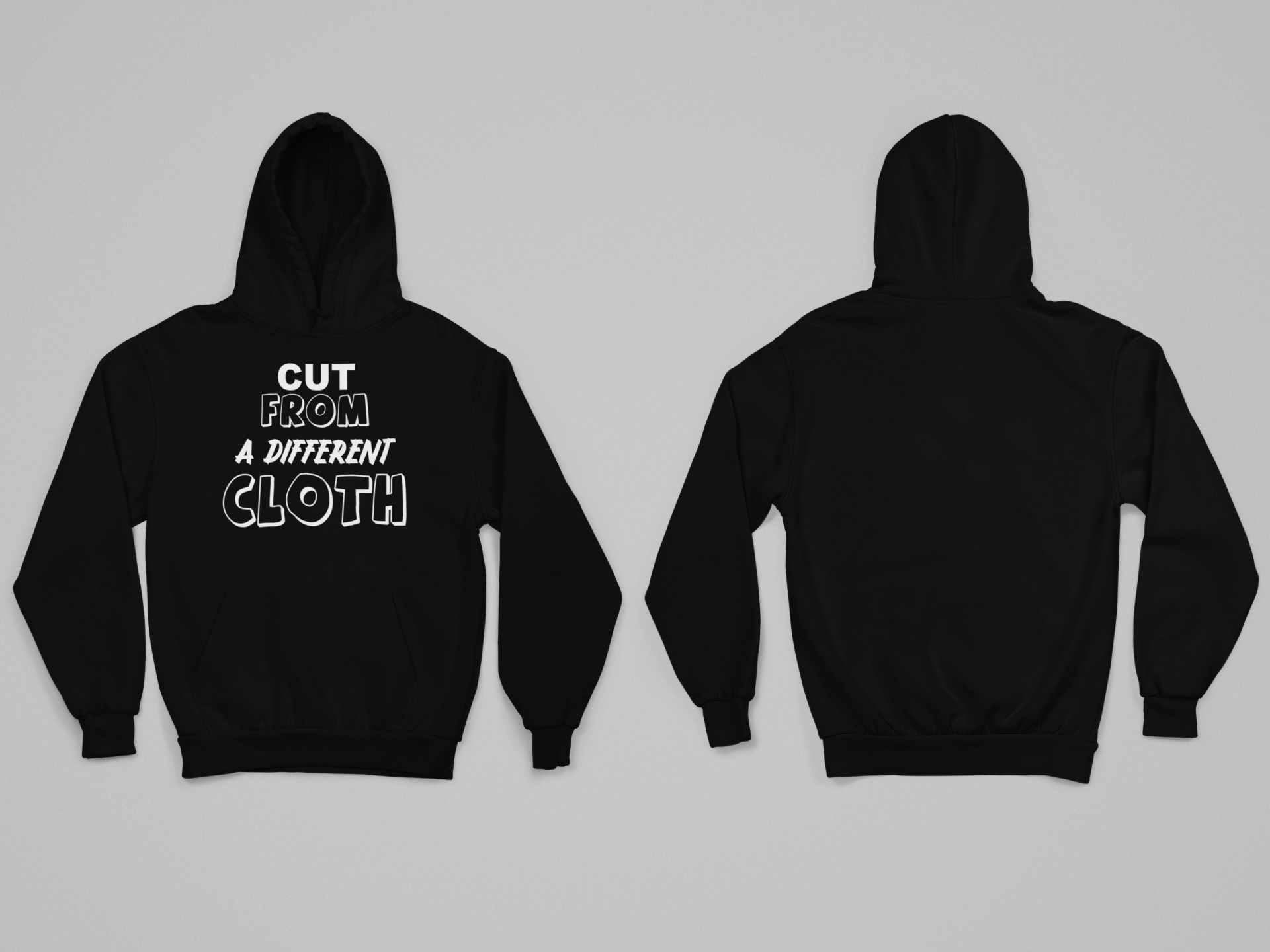 Cut From A Different Cloth Hoodie