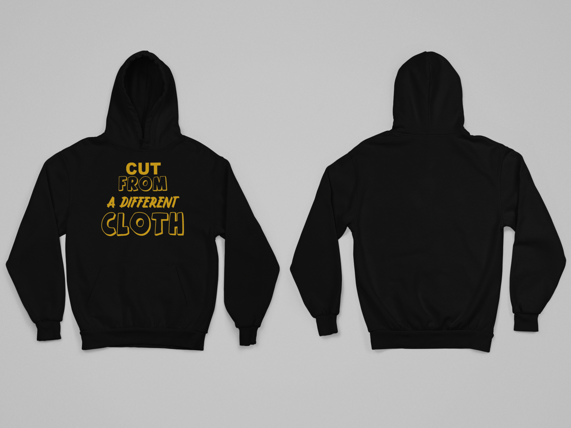 Cut From A Different Cloth Hoodie