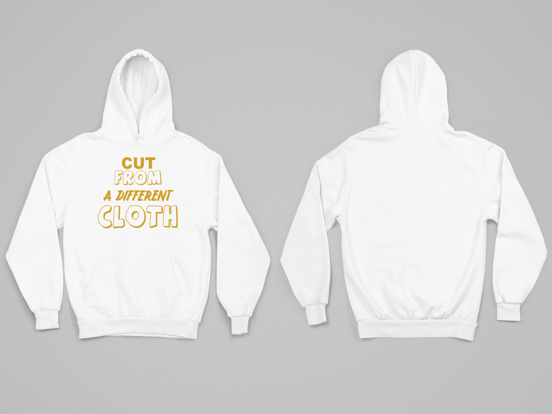 Cut From A Different Cloth Hoodie