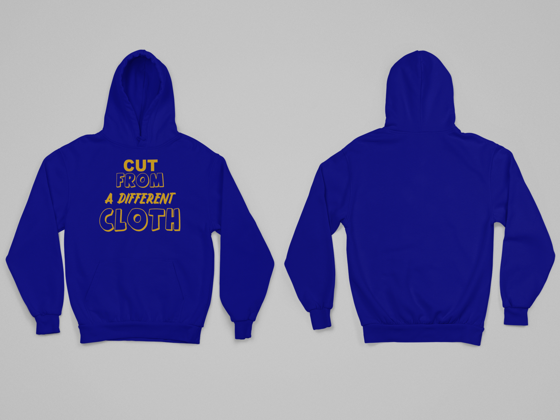 Cut From A Different Cloth Hoodie