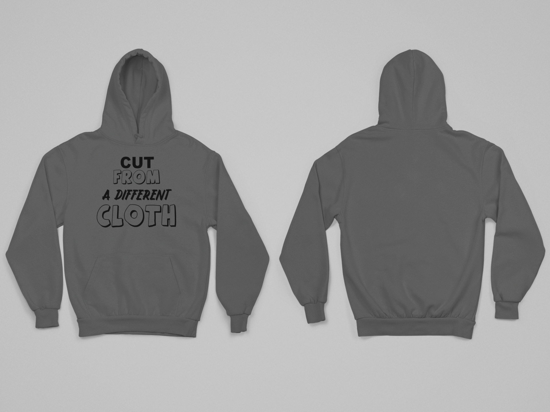 Cut From A Different Cloth Hoodie