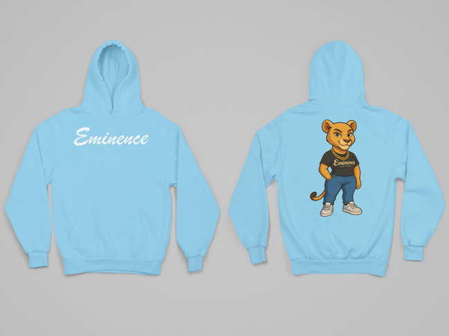Cartoon Eminence Lioness Hoodie | Bold Streetwear Hoodie | Eminence Clothing