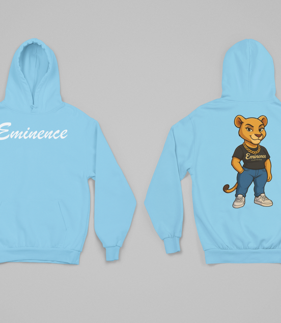 Cartoon Eminence Lioness Hoodie | Bold Streetwear Hoodie | Eminence Clothing