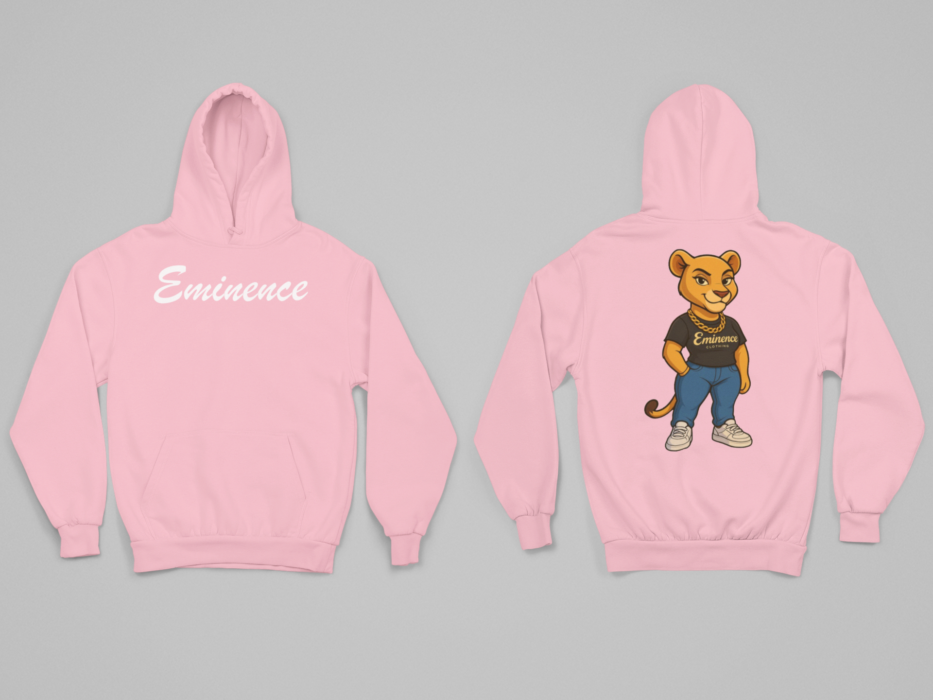 Cartoon Eminence Lioness Hoodie