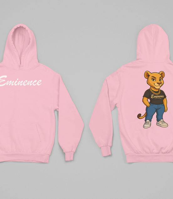 Cartoon Eminence Lioness Hoodie | Bold Streetwear Hoodie | Eminence Clothing