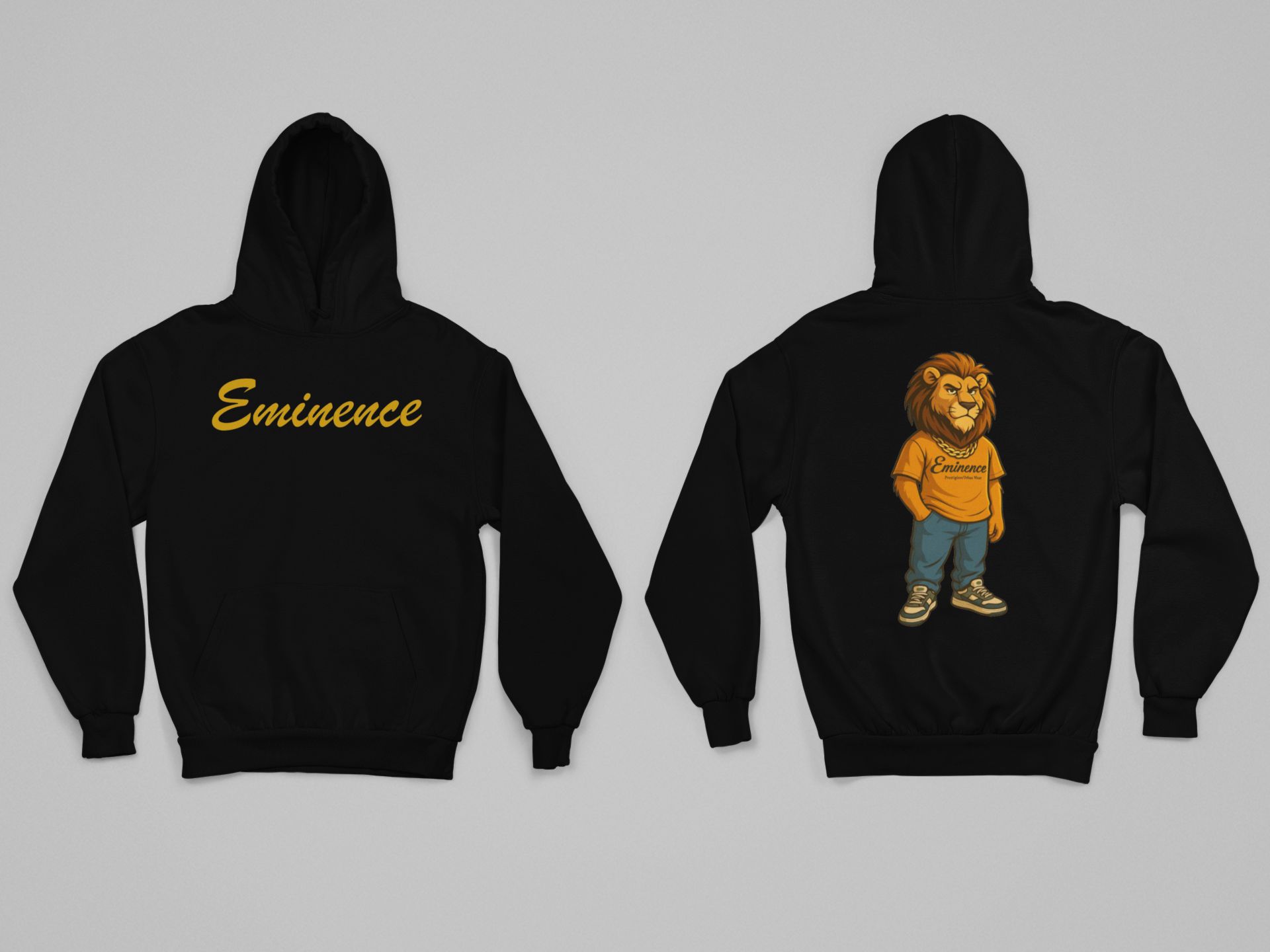 Cartoon Eminence Lion Hoodie