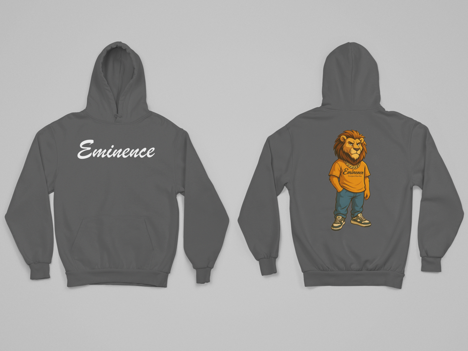 Cartoon Eminence Lion Hoodie