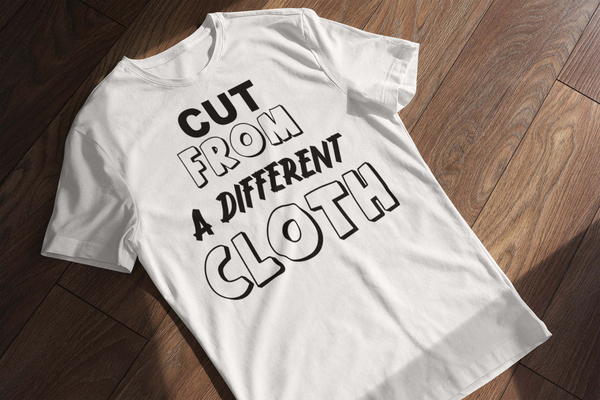 Cut From A Different Cloth T-Shirt | Bold Statement Tee | Eminence Clothing