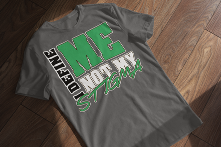 I Define Me Not My Stigma T-Shirt - Mental Health Awareness | Eminence Clothing