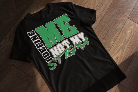 I Define Me Not My Stigma T-Shirt - Mental Health Awareness | Eminence Clothing