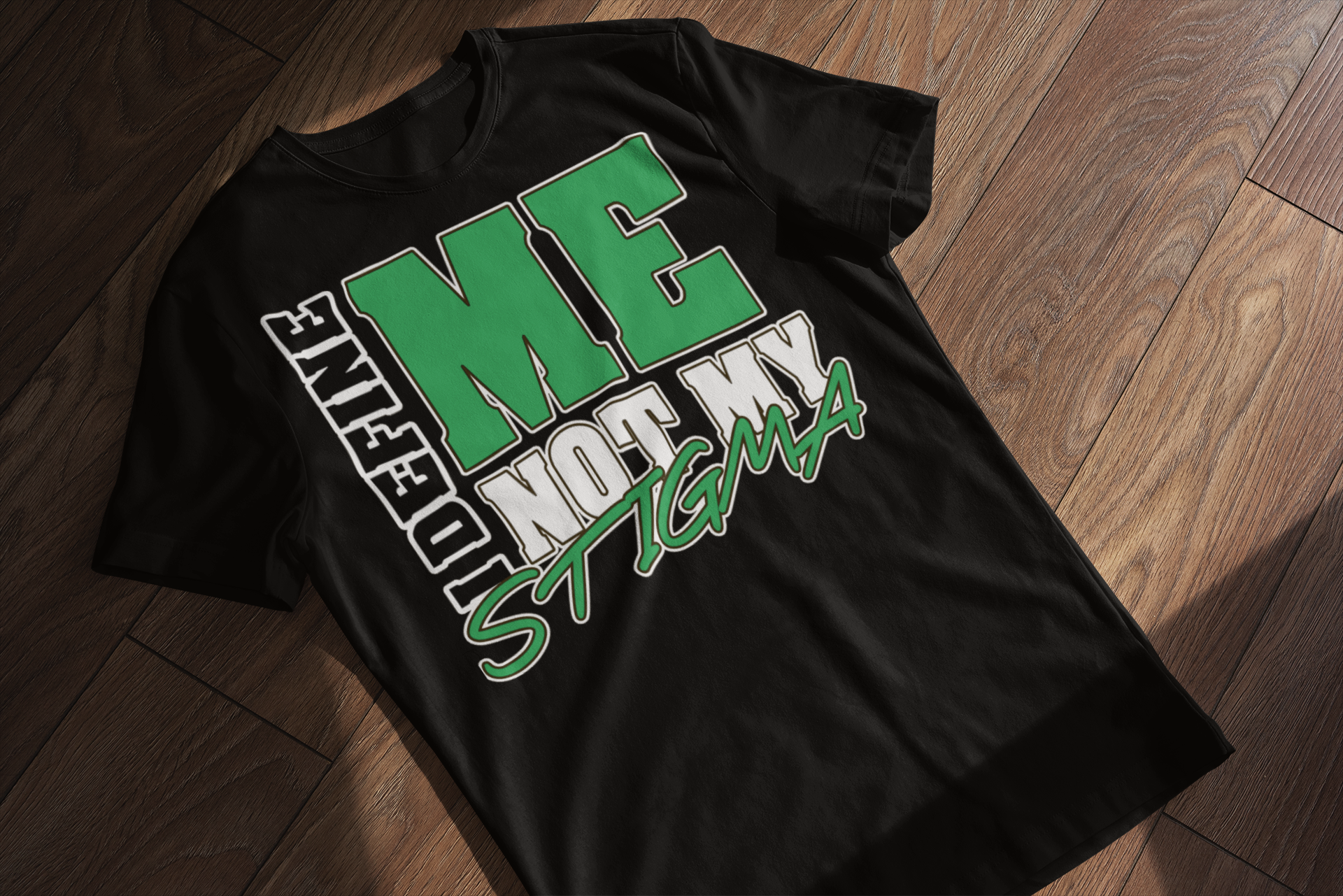 I Define Me Not My Stigma T-Shirt - Mental Health Awareness | Eminence Clothing