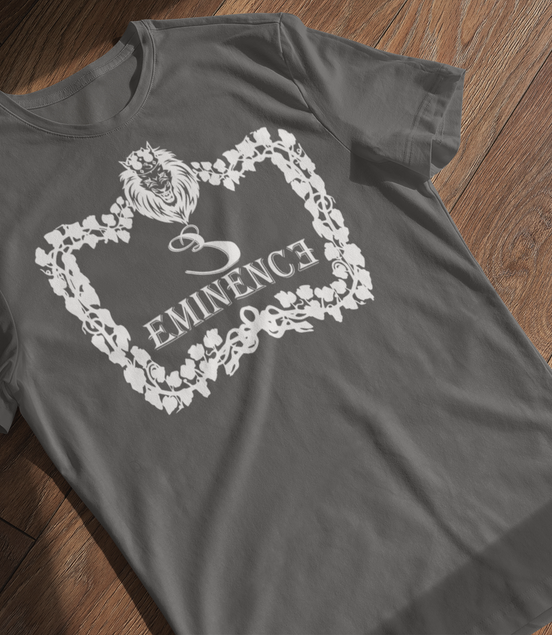 Eminence Lion Wreath T-Shirt - Bold Graphic Tee | Eminence Clothing