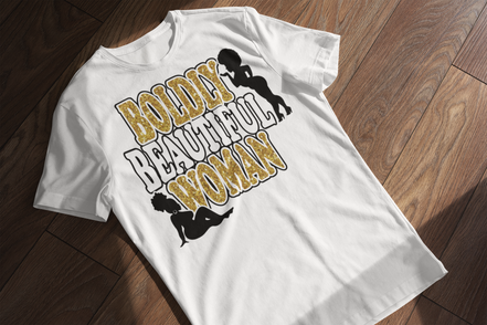 Boldly Beautiful Woman T-Shirt - Plus Size Empowerment Tee | Eminence Clothing