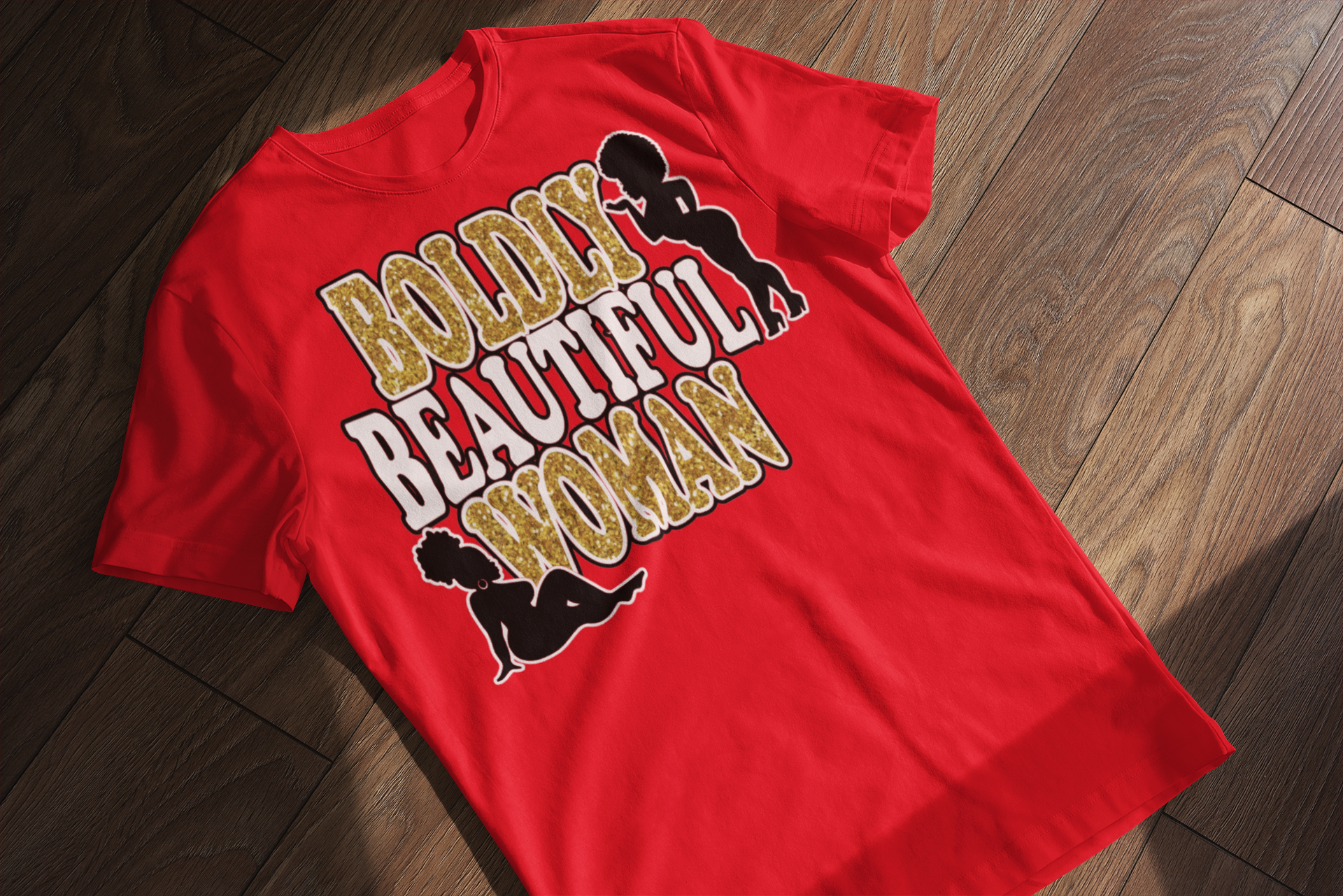 Boldly Beautiful Woman T-Shirt - Plus Size Empowerment Tee | Eminence Clothing