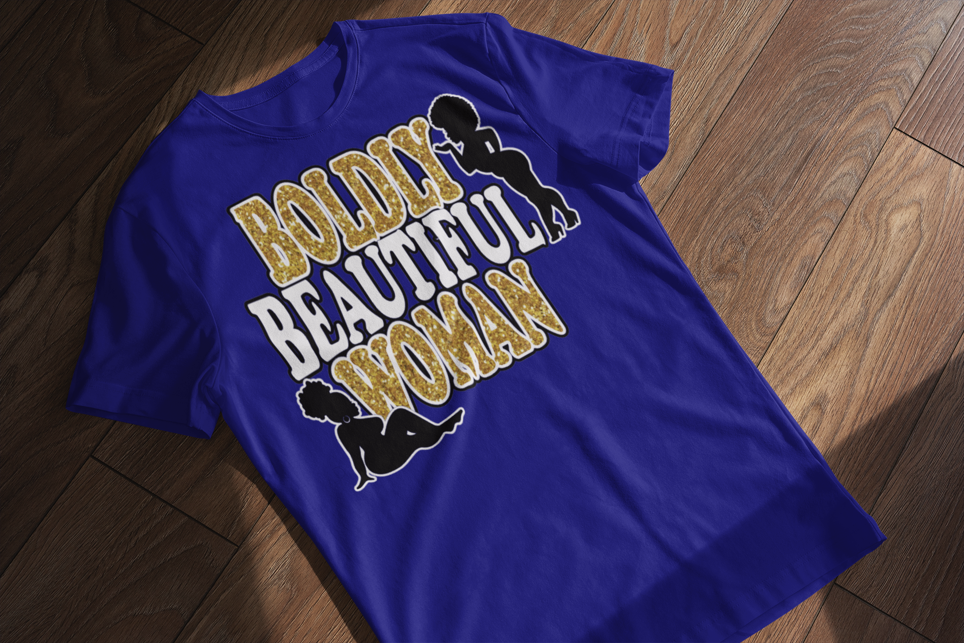 Boldly Beautiful Woman T-Shirt - Plus Size Empowerment Tee | Eminence Clothing