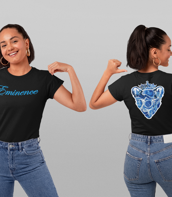 Lioness Blue Flower T-Shirt