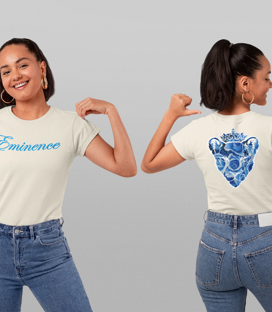 Lioness Blue Flower T-Shirt