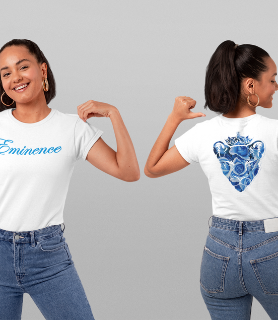Lioness Blue Flower T-Shirt