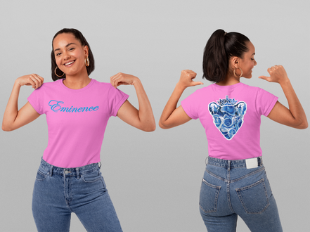 Lioness Blue Flower T-Shirt