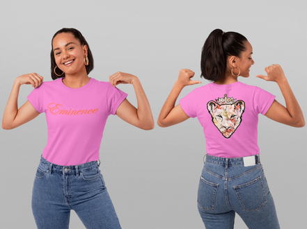 Lioness Rose Flower T-Shirt