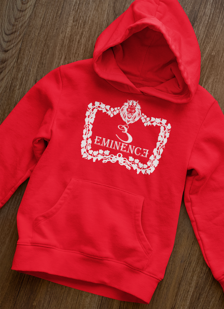 Eminence Lion Wreath Hoodie - Bold Graphic Hoodie | Eminence Clothing