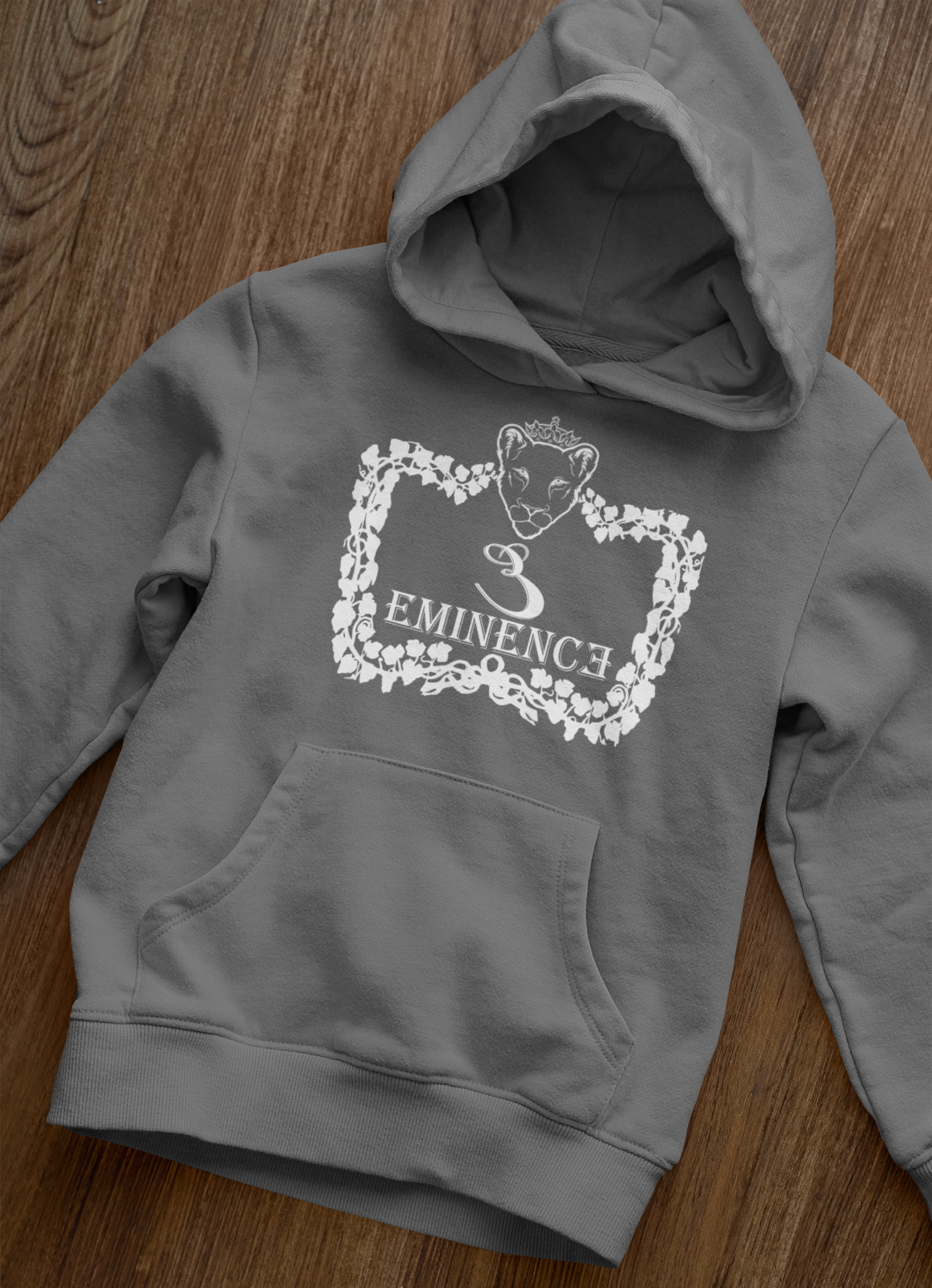 Eminence Lioness Wreath Hoodie - Bold Graphic Hoodie | Eminence Clothing